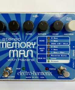 Alternative view of Electro Harmonix Stereo Memory Man with Hazarai Effects Pedal