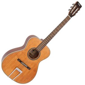 Vintage 'Fret Dancer' Acoustic Guitar Aged Open Pore (V600N)