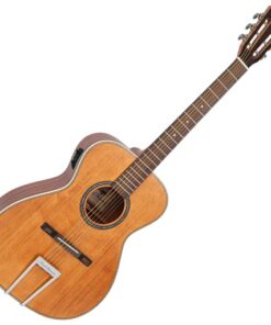 Vintage 'Fret Dancer' Electro-Acoustic Guitar Aged Open Pore (VE600N)
