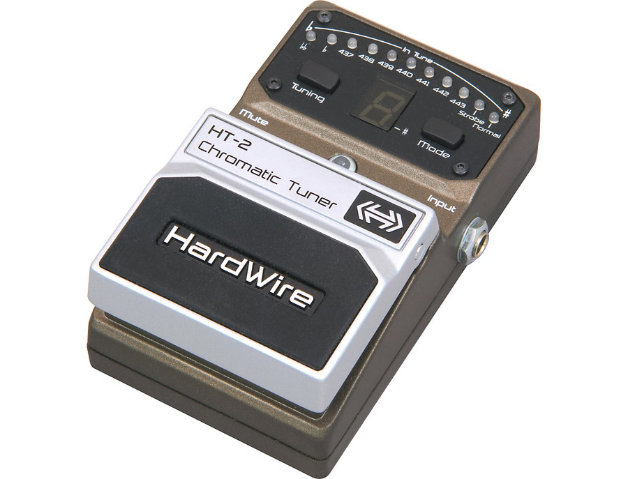 Digitech Hardwire Series HT-2 Chromatic Pedal Tuner 2 Digitech Hardwire Series HT-2 Chromatic Pedal Tuner